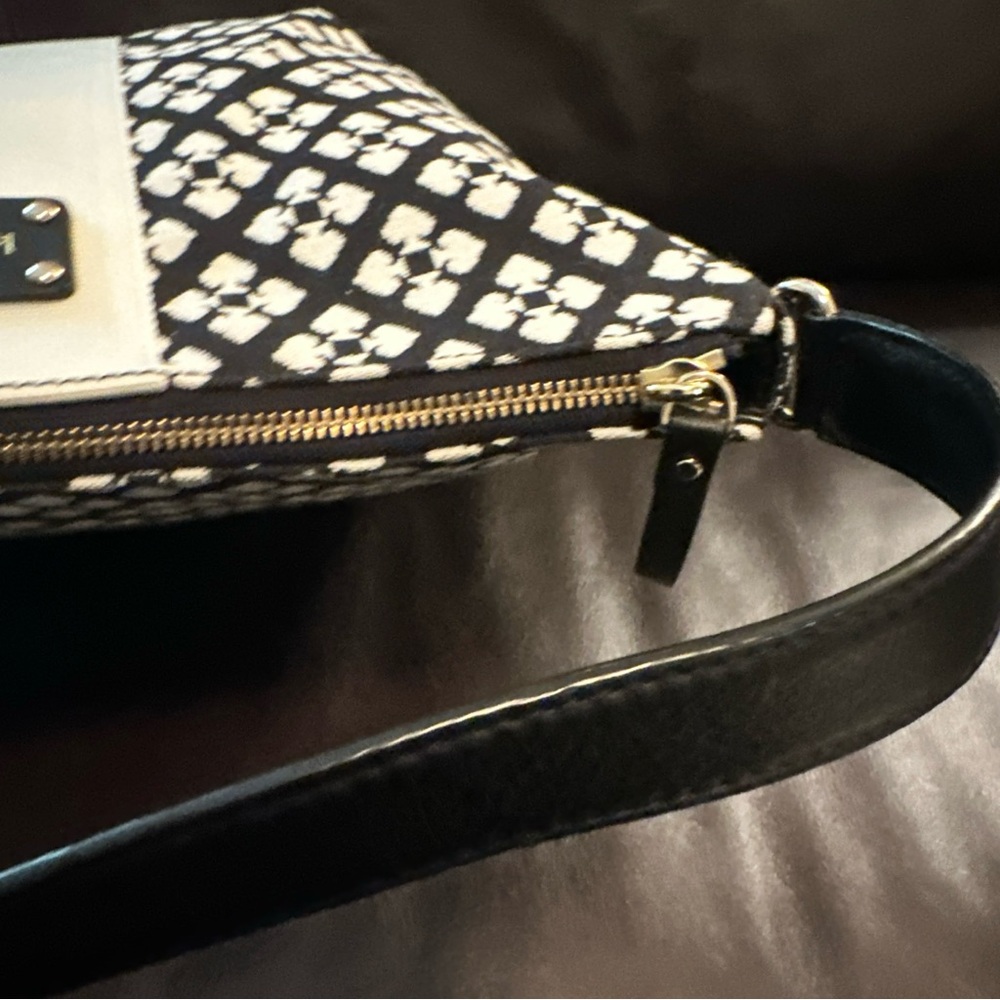 Kate Spade Black and Pink Patterned HOBO Bag - Picture 6 of 10